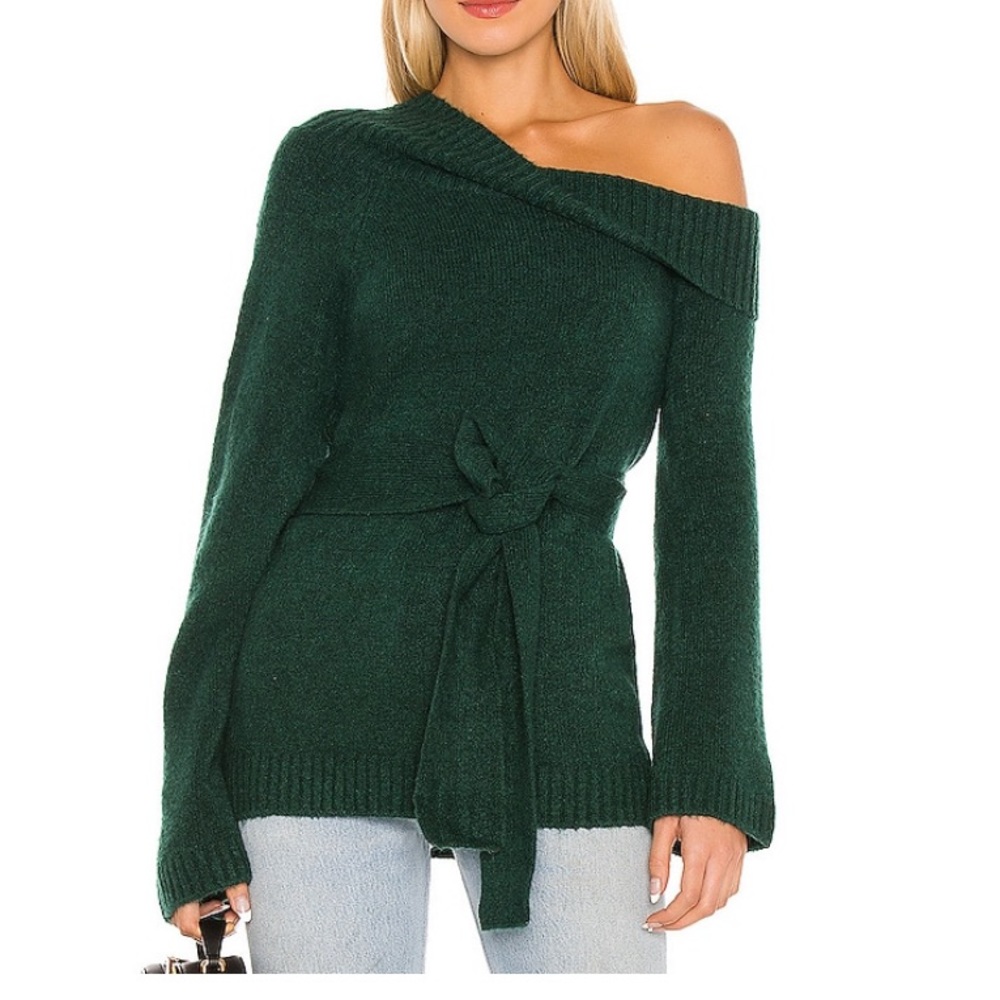 Green lovers + friends sweater size xxs